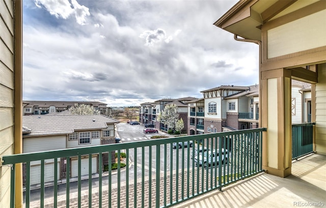 3854 S Dayton Way Unit 308, Aurora, CO 80014 - balcony featuring a residential view