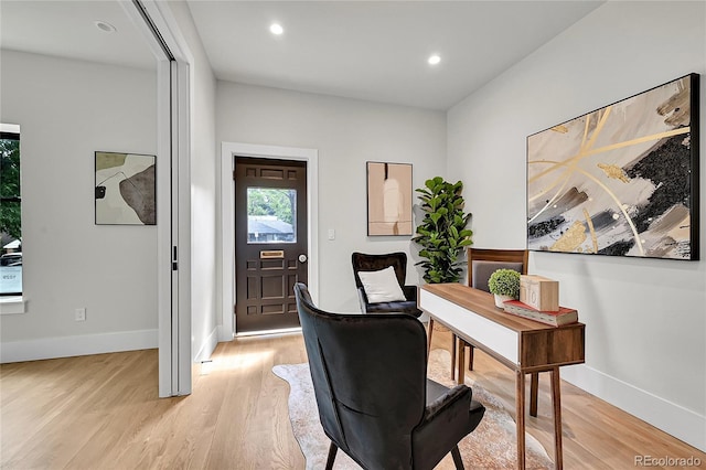 1029 9th St, Boulder, CO 80302 - office featuring light wood finished floors and recessed lighting