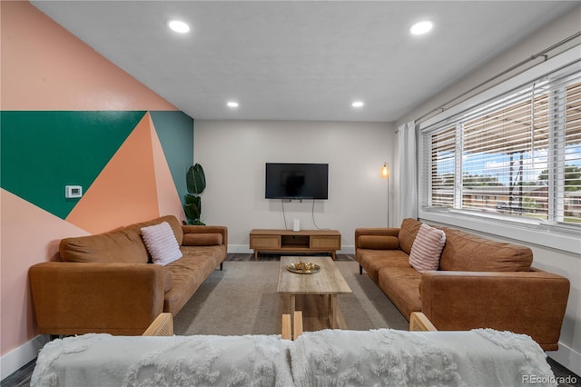 8060 Stuart Pl, Westminster, CO 80031 - living area with recessed lighting and baseboards