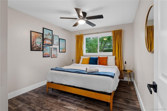 8060 Stuart Pl, Westminster, CO 80031 - bedroom featuring wood finished floors and ceiling fan