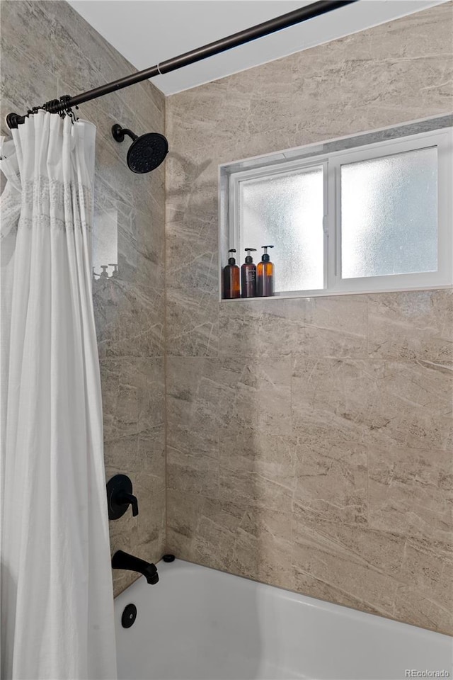 8060 Stuart Pl, Westminster, CO 80031 - full bathroom with shower / bath combination with curtain
