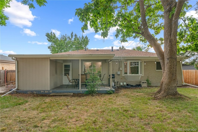 8060 Stuart Pl, Westminster, CO 80031 - rear view of property with a patio area