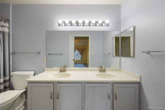3857 Mossy Rock Dr Unit 201, Highlands Ranch, CO 80126 - full bath featuring double vanity and toilet