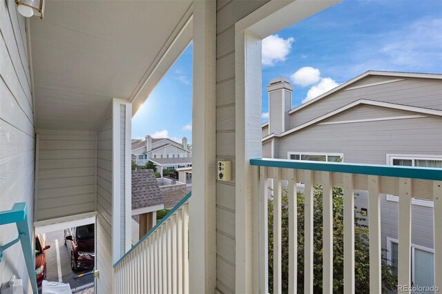 3857 Mossy Rock Dr Unit 201, Highlands Ranch, CO 80126 - view of balcony