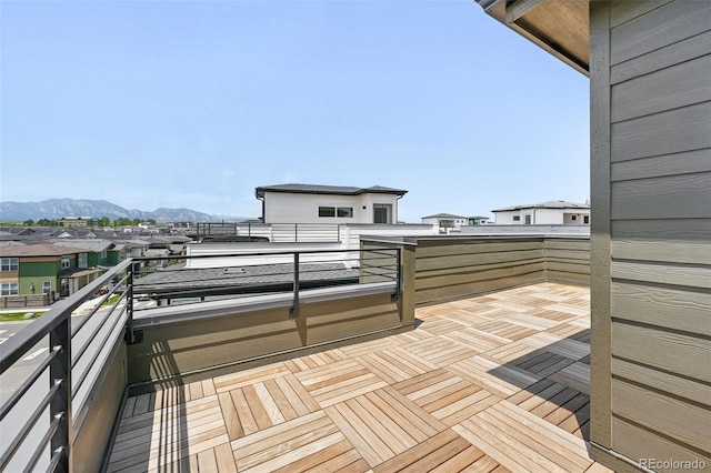 815 Promenade Dr, Superior, CO 80027 - wooden deck featuring a mountain view
