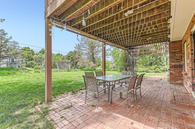 6351 S Andes Pl, Centennial, CO 80016 - view of patio with outdoor dining area