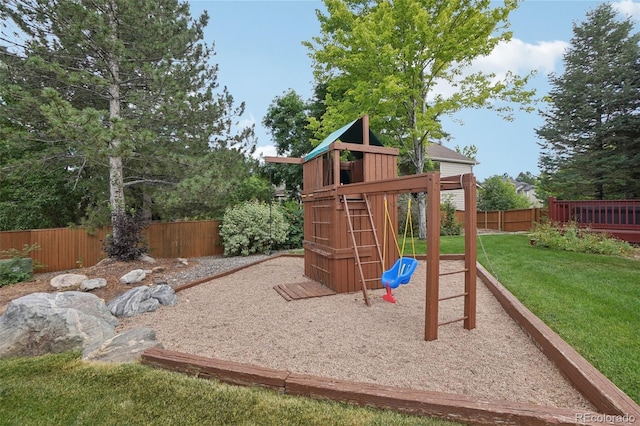 2841 Wyecliff Way, Highlands Ranch, CO 80126 - view of playground featuring a fenced backyard