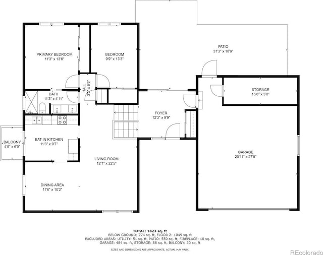 floor plan / room layout
