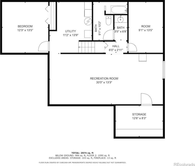 8705 W 86th Dr, Arvada, CO 80005 - view of property floor plan