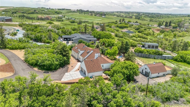 9053 Clydesdale Rd, Castle Rock, CO 80108 - bird's eye view