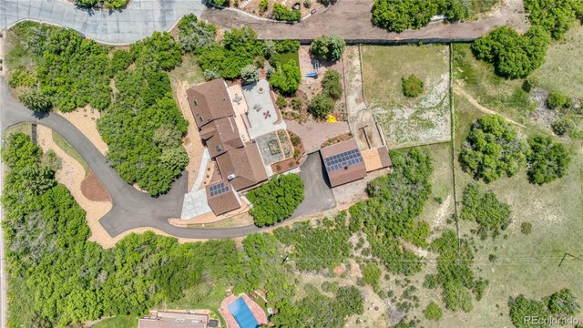 9053 Clydesdale Rd, Castle Rock, CO 80108 - aerial overview of property's location
