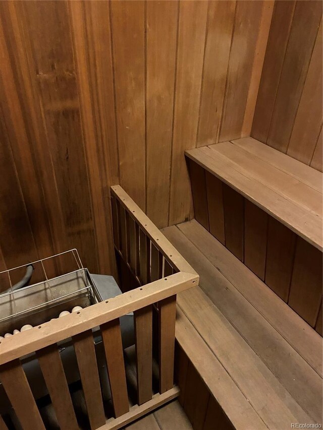 150 Evergreen Rd Unit 204, Dillon, CO 80435 - relaxing sauna / steam room featuring wood walls
