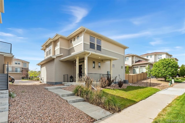 3692 Celestial Ave, Castle Rock, CO 80109 - view of front facade featuring a porch
