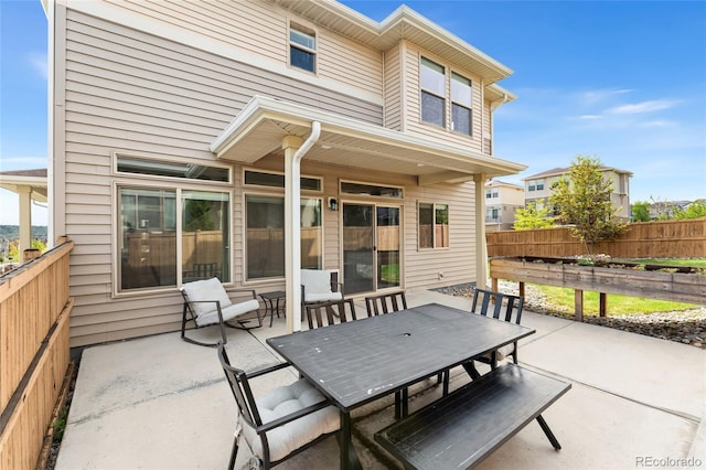 3692 Celestial Ave, Castle Rock, CO 80109 - view of patio / terrace featuring outdoor dining space