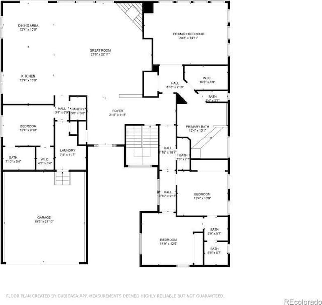 25402 E Glasgow Pl, Aurora, CO 80016 - view of room layout