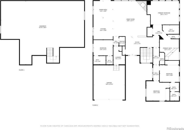 25402 E Glasgow Pl, Aurora, CO 80016 - view of home floor plan