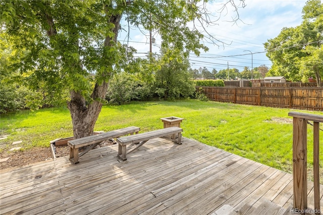 7431 Webster St, Arvada, CO 80003 - view of wooden deck