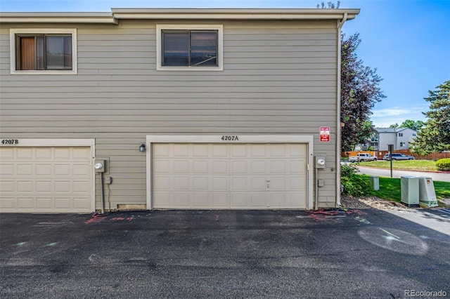 4207 S Granby Ct Unit A, Aurora, CO 80014 - view of garage