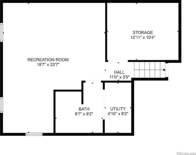 7633 S Gilpin Ct, Centennial, CO 80122 - home floor plan