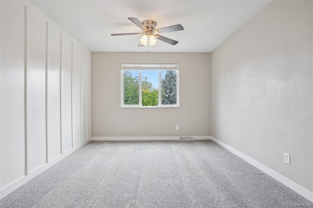 4623 S Kalispell Way, Aurora, CO 80015 - carpeted empty room with ceiling fan and baseboards