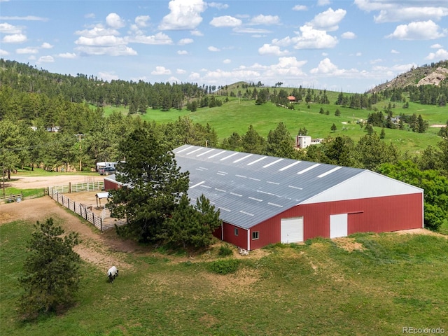 89 Aspen Leaf Ln, Bellvue, CO 80512 - aerial view of sparsely populated area