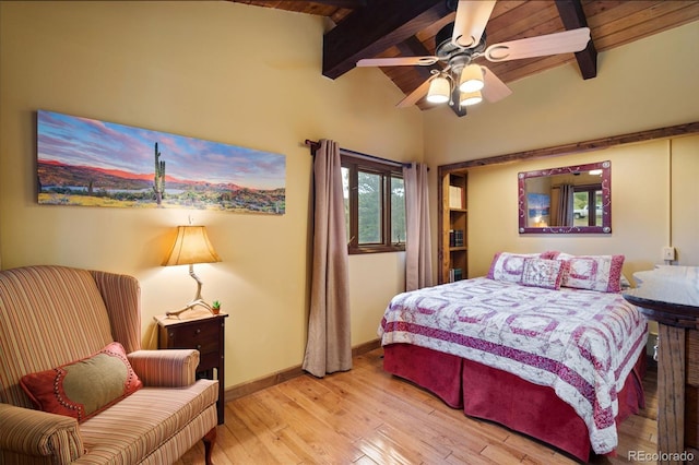 89 Aspen Leaf Ln, Bellvue, CO 80512 - bedroom with hardwood / wood-style flooring and baseboards