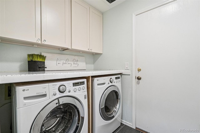 6713 W 98th Cir, Westminster, CO 80021 - laundry area featuring cabinet space and washer and dryer