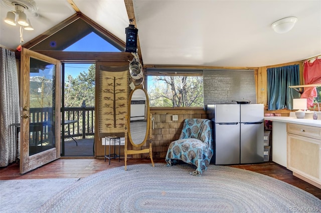 232 N 14th St, Colorado Springs, CO 80904 - sunroom / solarium featuring healthy amount of natural light and vaulted ceiling
