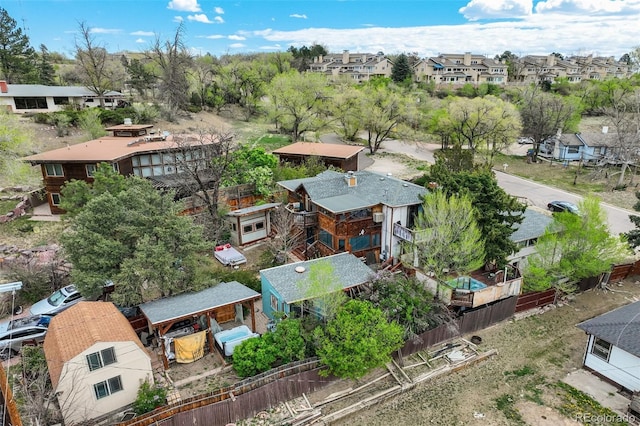 232 N 14th St, Colorado Springs, CO 80904 - aerial view of residential area