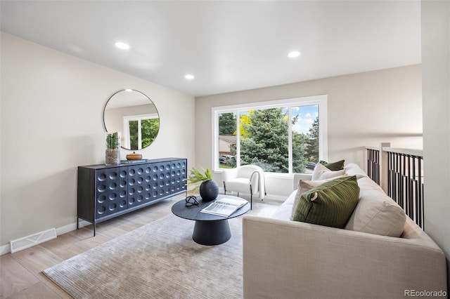 13249 W Jewell Pl, Lakewood, CO 80228 - living area with wood finished floors and recessed lighting