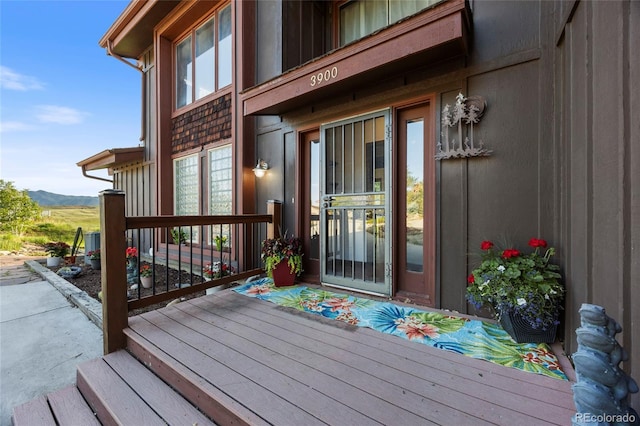 3900 Bogey Ct, Longmont, CO 80503 - doorway to property with a mountain view