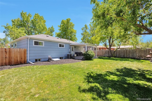 6179 S Bemis St, Littleton, CO 80120 - back of house featuring central air condition unit