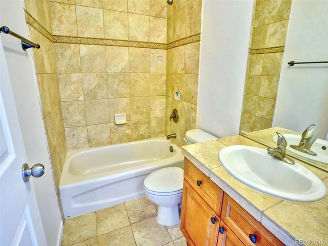 15501 E 112th Ave Unit 35B, Commerce City, CO 80022 - full bathroom with vanity and washtub / shower combination