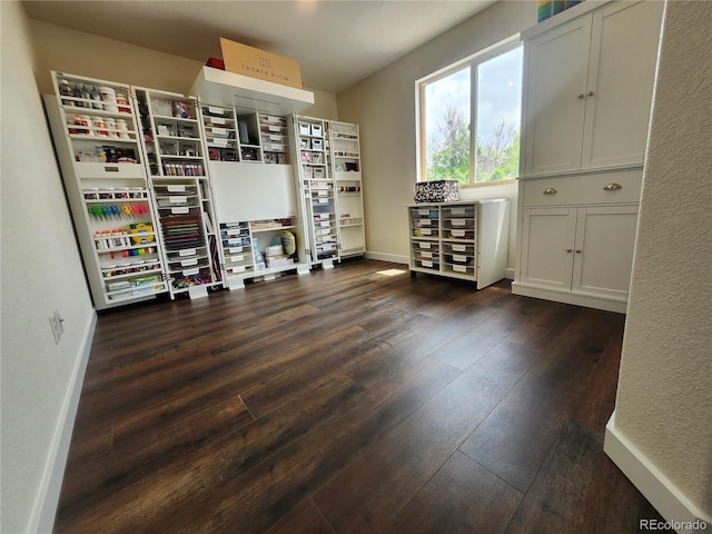 21924 E Lake Ave, Aurora, CO 80015 - misc room with dark wood-type flooring
