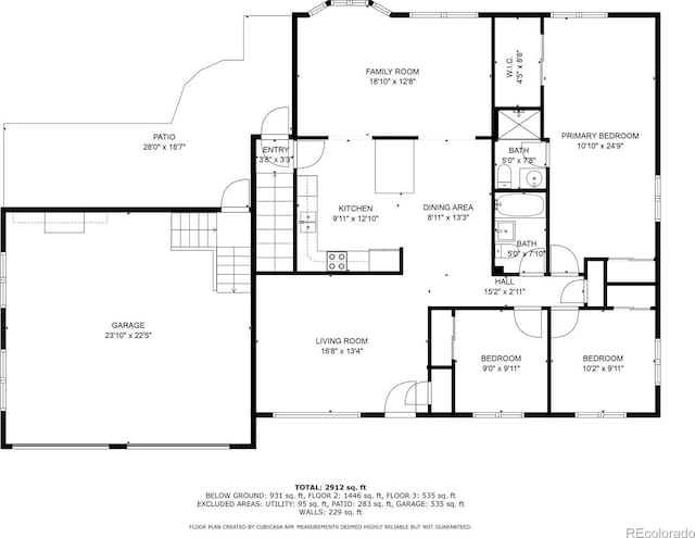 5947 W 65th Ave, Arvada, CO 80003 - view of room layout