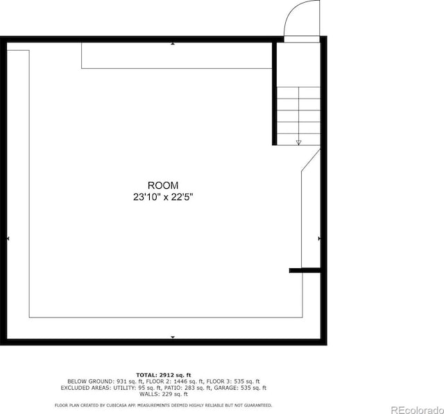 5947 W 65th Ave, Arvada, CO 80003 - view of home floor plan