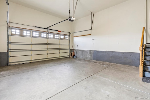 4545 Oxbow Dr, Brighton, CO 80601 - garage with a garage door opener
