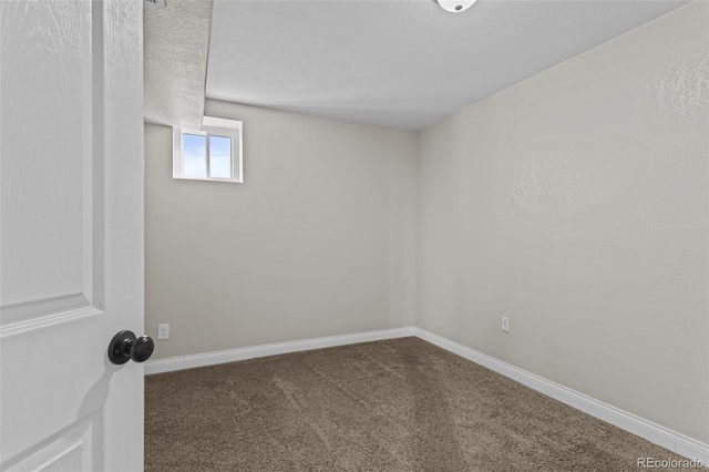 8979 Lariat Loop, Elizabeth, CO 80107 - spare room featuring carpet flooring and baseboards