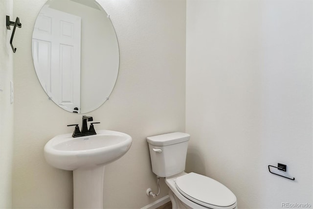 bathroom with toilet