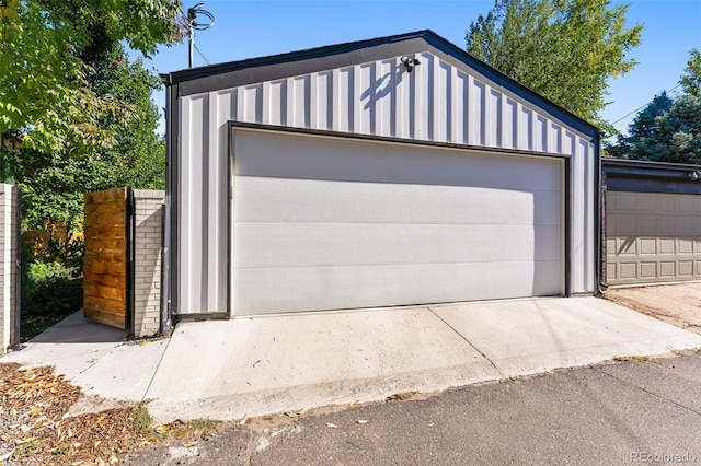 619 S High St, Denver, CO 80209 - view of detached garage