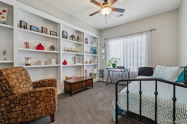 2670 E 136th Pl, Thornton, CO 80602 - carpeted bedroom with ceiling fan