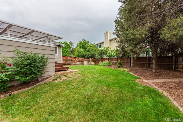 8588 S Woody Way, Highlands Ranch, CO 80126 - view of fenced backyard
