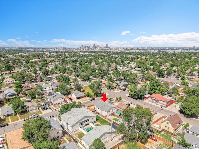 3470 W Walsh Pl, Denver, CO 80219 - aerial perspective of suburban area