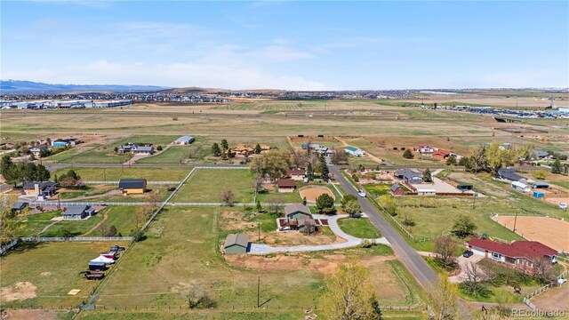 view of property location with rural landscape