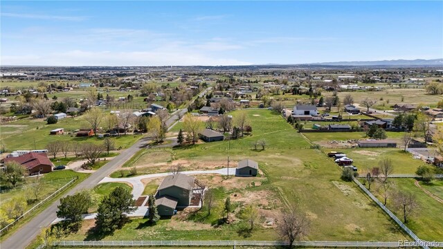 aerial overview of property's location