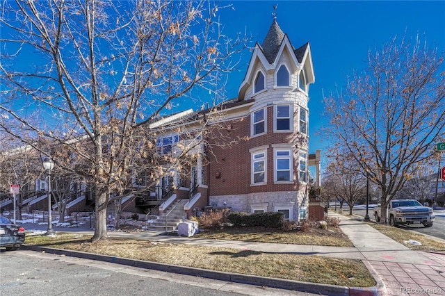 view of victorian house