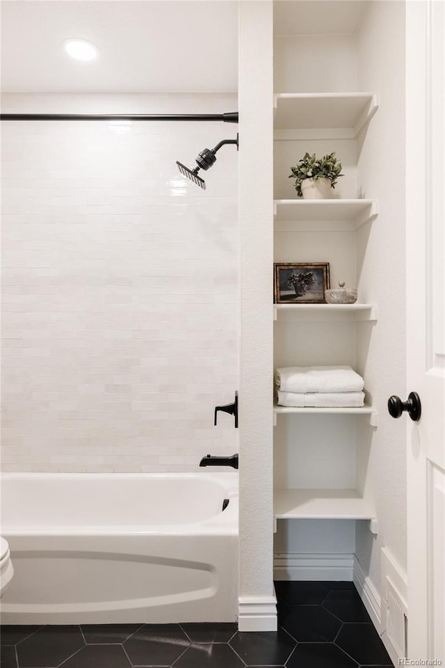 2263 Yellowstone St, Golden, CO 80401 - full bathroom featuring tile patterned floors and tub / shower combination