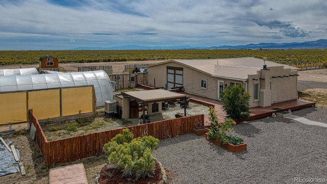 56506 County Road Aa, Moffat, CO 81143 - exterior space featuring a mountainous background