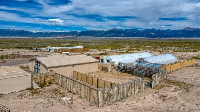 56506 County Road Aa, Moffat, CO 81143 - mountain view featuring a desert landscape