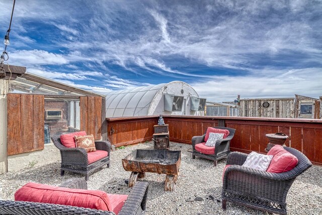 56506 County Road Aa, Moffat, CO 81143 - view of patio / terrace